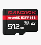 SANDISK 512GB microSD Express Card - Works with Nintendo-Switch 2, Up to 880MB/s Read, Up to 650M...