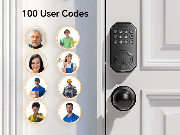 keyless entry door lock