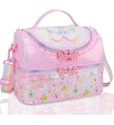 RHCPFOVR Kids Lunch Bag - Double - Decker Cooler Insulated Lunch Box for Boys Girls,Washable Lunc...