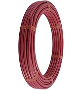 SharkBite 1/2 Inch x 300 Feet Red PEX-A, PEX Pipe Flexible Water Tubing for Plumbing, UA60R300