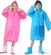 pink kids raincoat