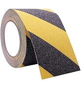 ?????????? Non Slip Safety Tape, Anti-Slip Adhesive for Stairs, Outdoor Waterproof Grip Tape, Bla...