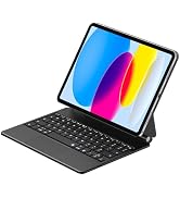 Magic Keyboard Case for iPad 11th (A16, 2025)/10th Generation 2022, Magnetic Stand with Multi-Tou...