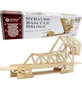 Pathfinders STEM Kit – Bridge Building Kit | Wooden Mechanical Engineering Toy for Kids Ages 7-9 ...