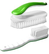 2Pack Shoe Cleaning Brush Household Laundry Clothes Scrubbing for Stains Bathroom Ergonomics Grip...