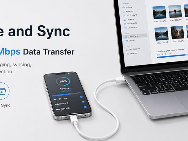 USB A to Lightning
