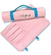 NeoDigix American Mahjong Rack Storage Bag – Roll-Up Canvas Carrier Fits 4 Racks & Pushers – Port...