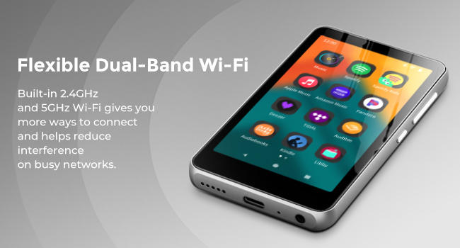 mp3 player with bluetooth and wifi