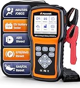 Upgraded NT630 Plus, FOXWELL NT630 Pro 2 in 1 ABS SRS OBD2 Scanner & Battery Tester, Car Scanner ...