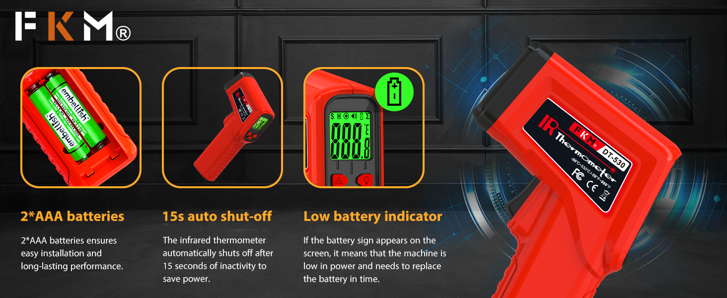 laser thermometer gun