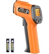 TempPro TP30 Infrared Thermometer Gun, Laser Thermometer for Cooking, Pizza Oven, Griddle, Engine...