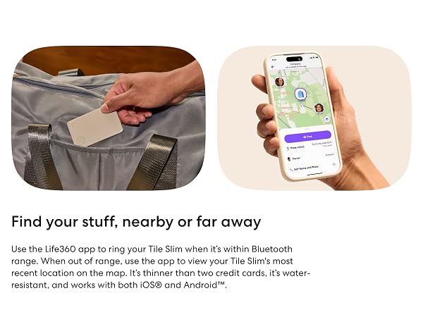 Find your stuff, nearby or far away