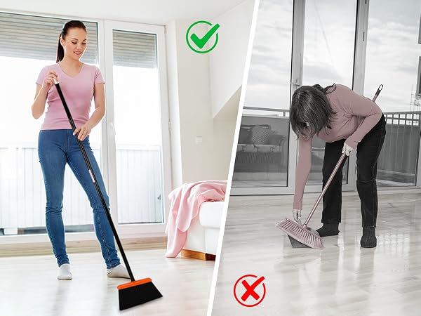 broom and dustpan