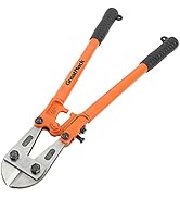 GreatNeck BC18 18 Inch Bolt Cutter, Bolt Cutters for Cutting Chain, Rod, and Heavy Wire, Drop For...