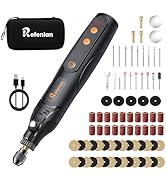 Refenlan Mini Cordless Rotary Tool, 5 Variable Speed 23000RPM, 2000mAh Battery, Type-C Charging, ...