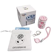 Megacom Pocket Catchmon Go for Pokemon Go Auto-Hatch Eggs Auto Catching Collecting Items - Pink