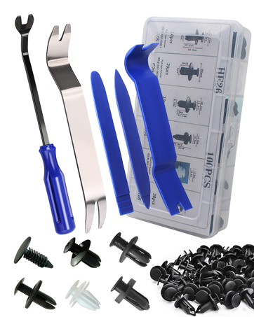 Yliebeter 105 Pcs Auto Trim Removal Tool Kit
