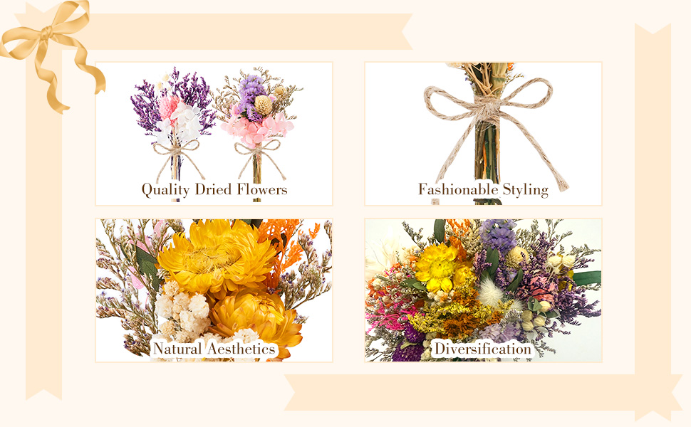 Various Dried Wildflowers