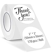 Rongta Label Tape for R22, Standard Laminated Thermal Label Tape Replacement, Waterproof, Oil-Pro...