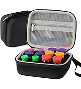 12 Slots Insulin Vial Holder, Insulin Organizer Bag for Diabetics Standard 1ml 3ml 5ml and 10ml Vial