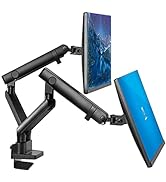 Dual Monitor Stand, Dual Monitor Arm, Dual Monitor Mount VESA Mount, up to 32 inch Monitor Desk M...
