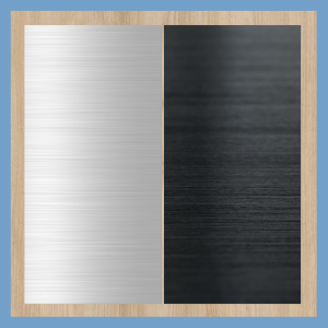 Comfort Zone desk fan has two finish options with silver and black metal