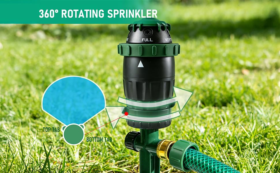 360° ROTATING SPRINKLER