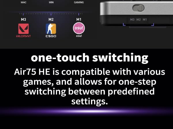 Hot-swappable keyboard