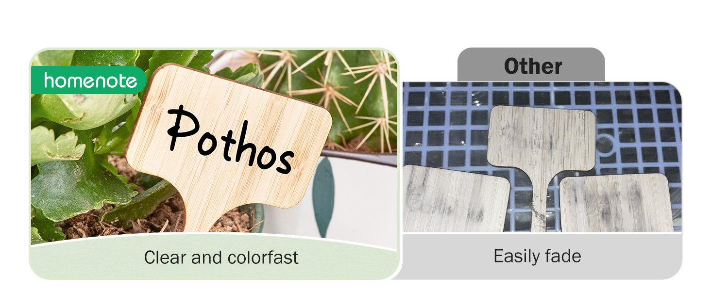 Bamboo Plant Labels