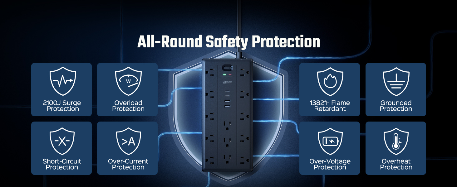 power strip with usb ports