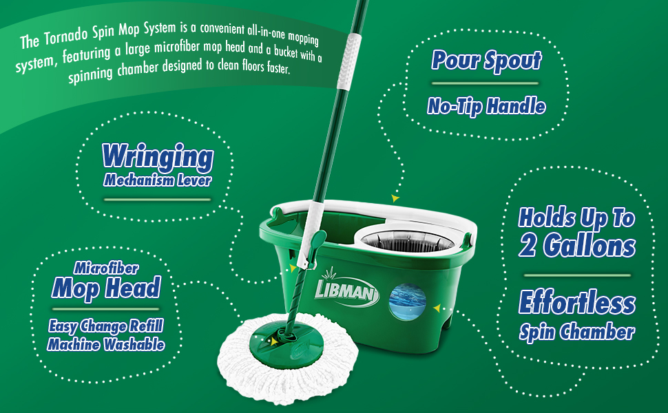 Tornado Spin Mop System