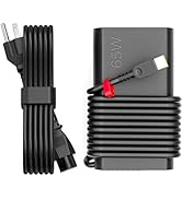 New Slim 65W USB C Laptop Charger for Lenovo Thinkpad/Yoga/Chromebook, Computer Type C Fast Charg...