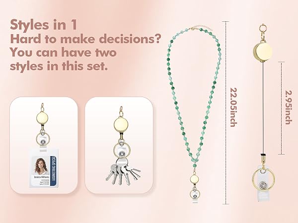 Teacher Badge Lanyards for Women