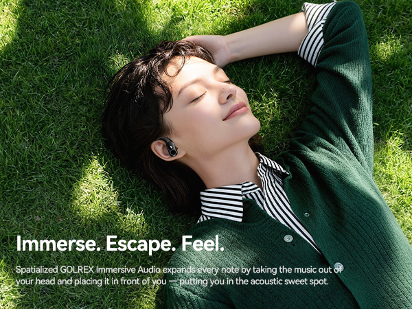 Immerse. Escape. Feel.