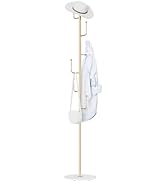 RRG Coat Rack Stand, Metal Coat Tree with Heavy Base 6 Welded Hooks, Cactus Shape Coat Stand for ...