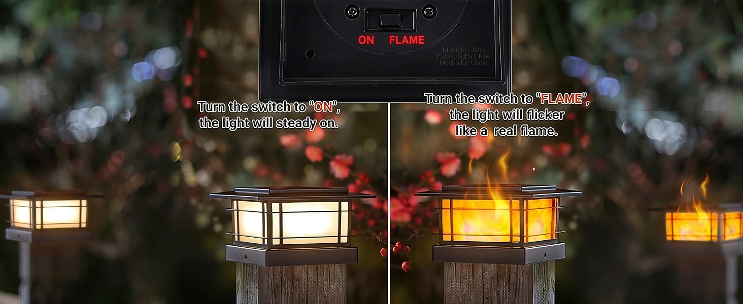 Solar Post Cap Lights
