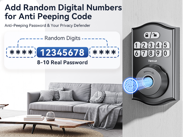 Keyless Entry Door Lock