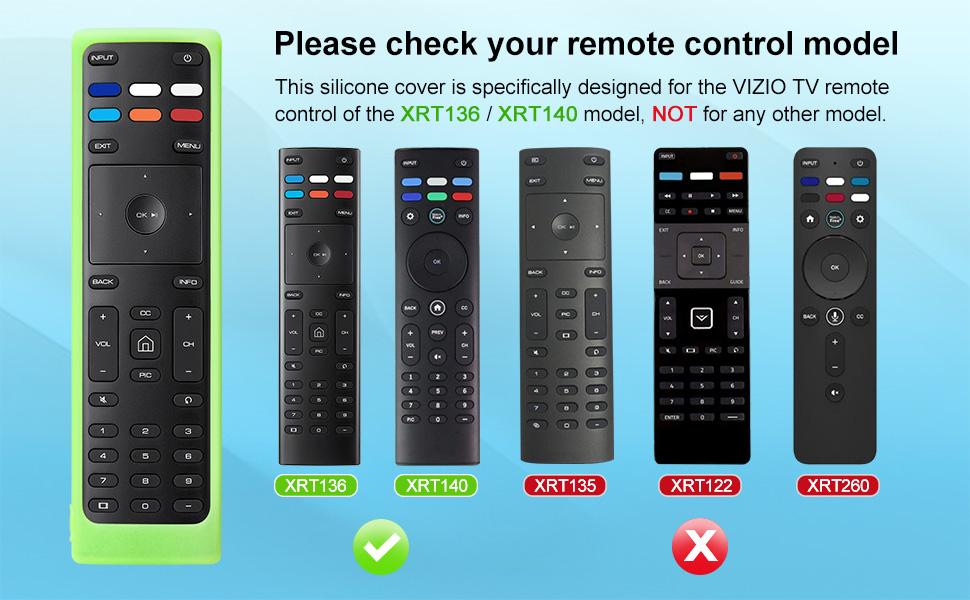 for vizio tv remote cover