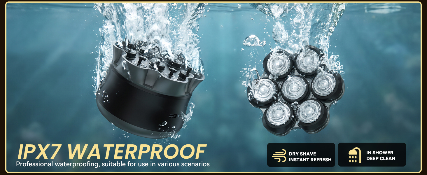 IPX7 WATERPROOF