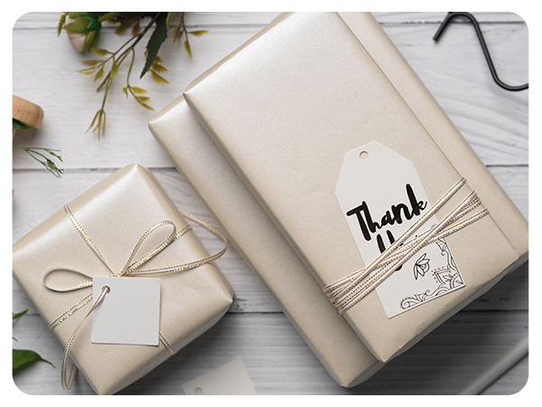 Pearly Lustre Wrapping Paper for Wedding