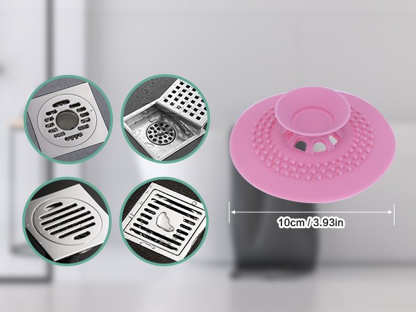 drain shower hair sink bathroom catcher cover bathtub stopper strainer tub kitchen accessories bath