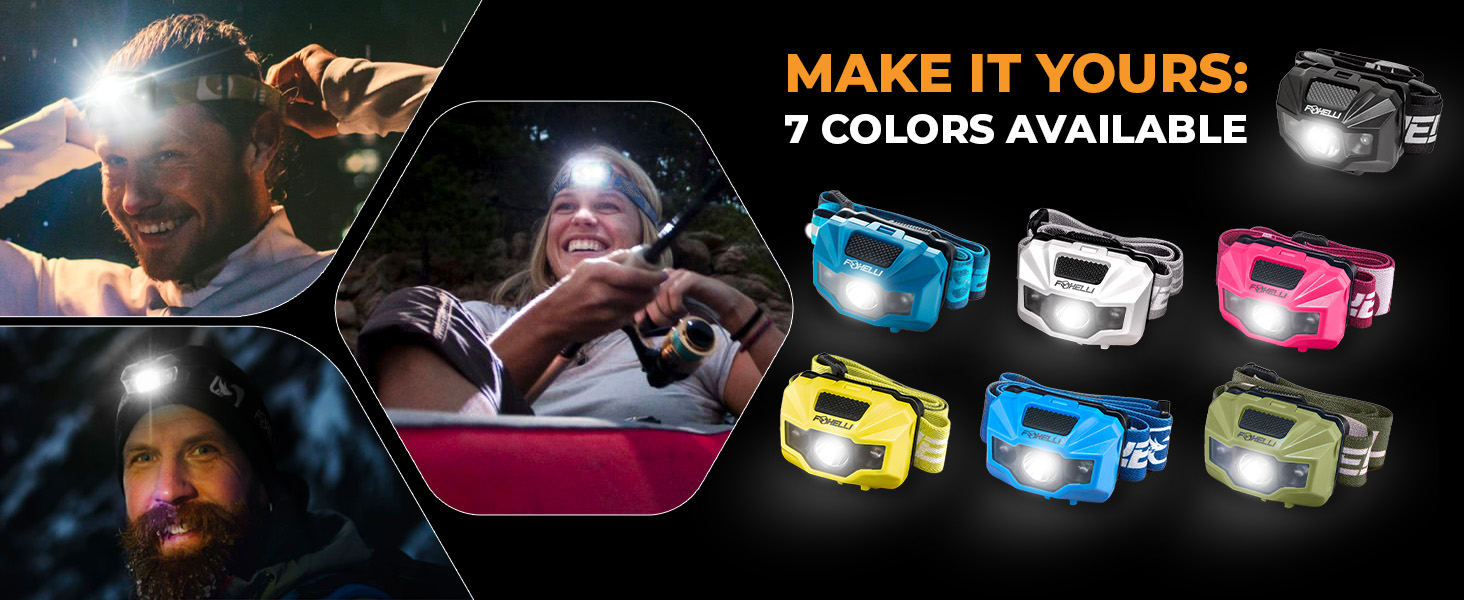 Make It Yours: 7 Colors Available