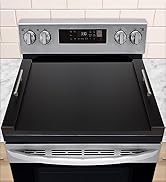 Black Stove Top Cover