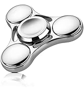 ATESSON Fidget Spinner Toy, Ultra Durable Stainless Steel Bearing High Speed 3-5 Min Precision Br...