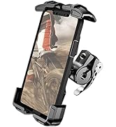 VAGURFO Universal Bike Phone Mount,Motorcycle Phone Mount Clamp,Super Stable Handlebar Cell Phone...