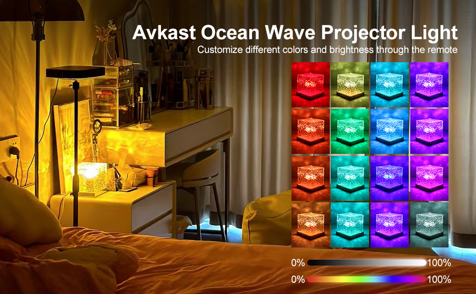 aurora glow lamp