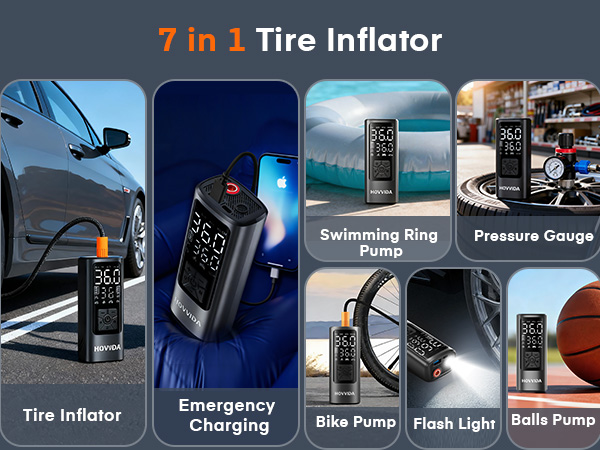 Portbale tire inflator