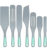 To encounter Silicone Spurtles Set, 7 Piece Nonstick Spurtle Kitchen Utensils, Silicone Spatula, ...