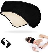 Yonchic Sleep Mask, with a Pair of Earplugs, 2 in 1 Ear Mask and Eye Mask for Sleeping, Light Blo...