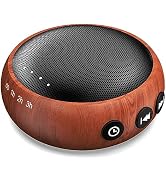 SoundMe Small Sound Machine Brown Noise Machine 30 Soothing Natural Sounds Rain Fan Pink White No...